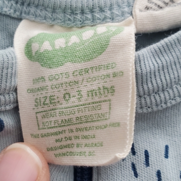 Blue and Gray Baby Onesies Set - Picture 2 of 4